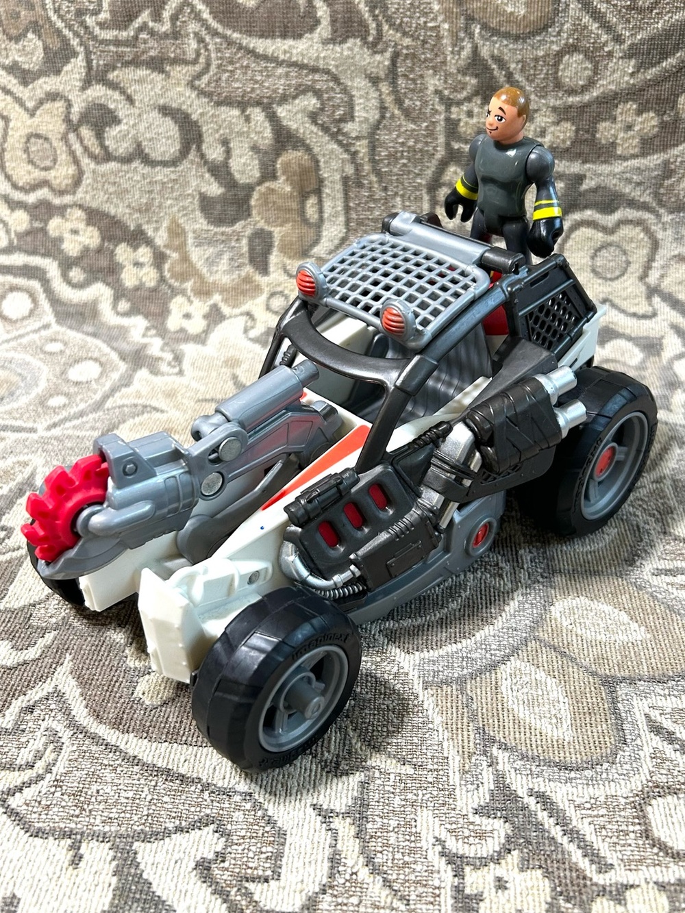 Fisher-Price Imaginext DC Super Friends Saw Buggy Blade 2014 DC Comics Mattel